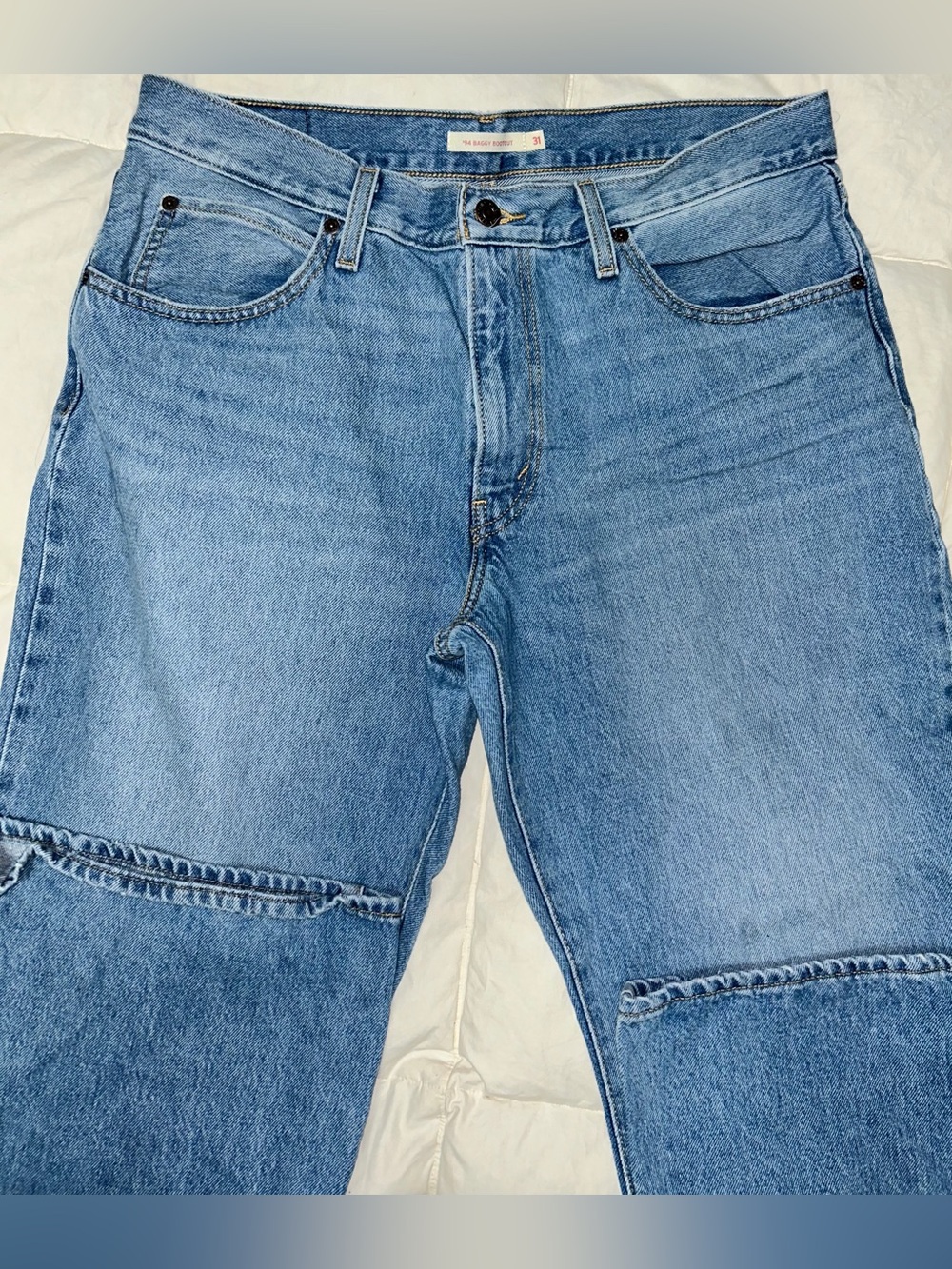 Levi’s’94 Baggy very wide leg bootcut jeans sz 31/12 smoke free home